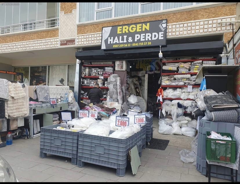 Ergen Halı Perde dükkân görünümü