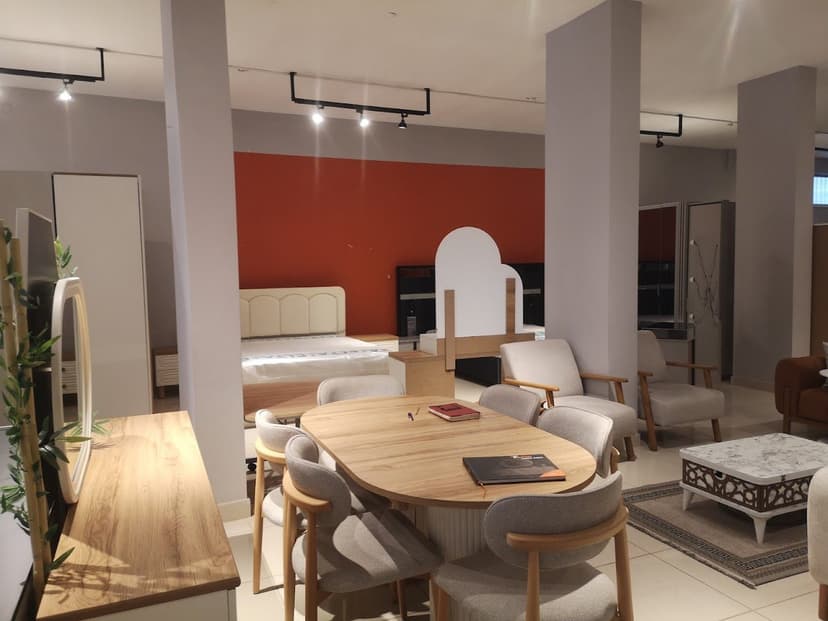 Yemek odası ve salon düzeni