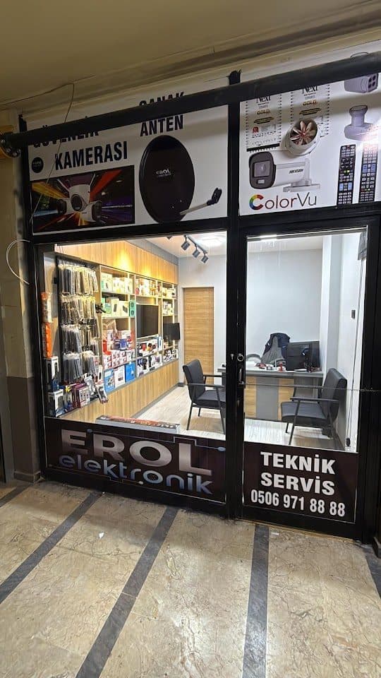Erol Elektronik dükkân görünümü — Teknik Servis