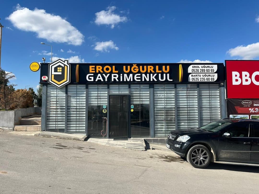Ofis cephesi ve tabela