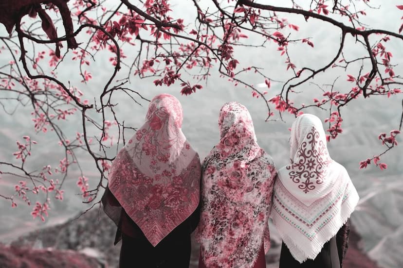 Desenli şal çeşitleri (temsili görsel)