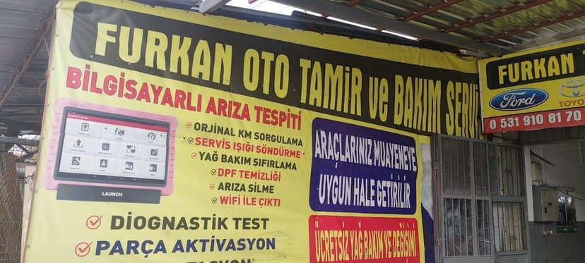 İşletme tabelası ve hizmetler