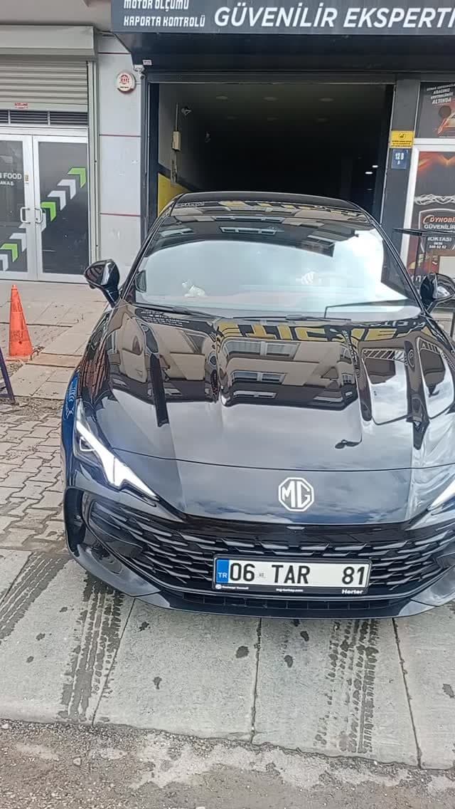 Ekspertiz noktasında araç
