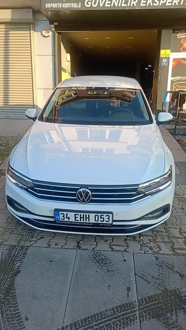 Oto yıkama sonrası araç