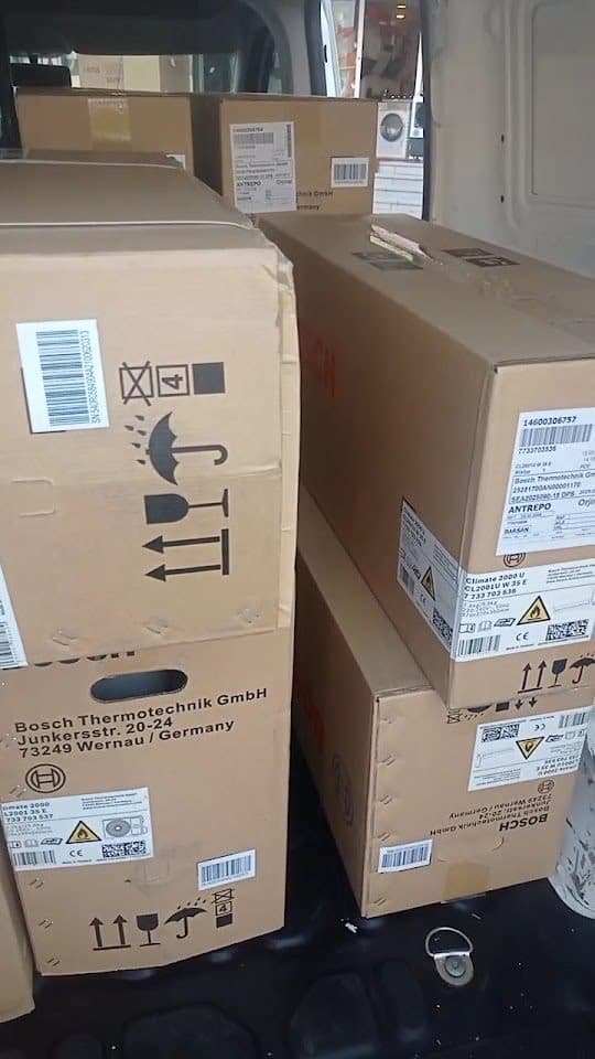 Bosch ankastre ürünler mağaza stoğunda