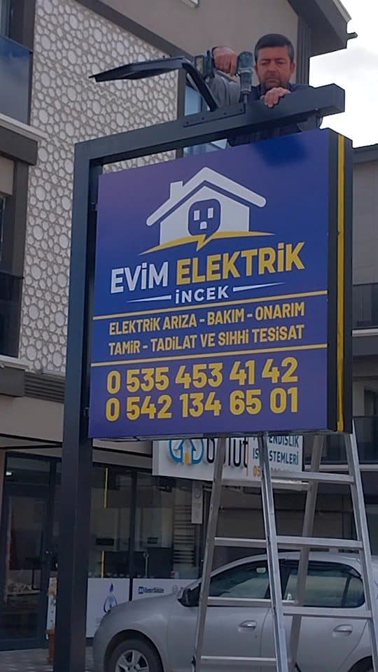 Işıklı tabela montajı