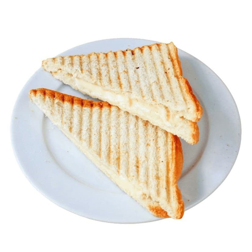 Kızarmış tost tabağı