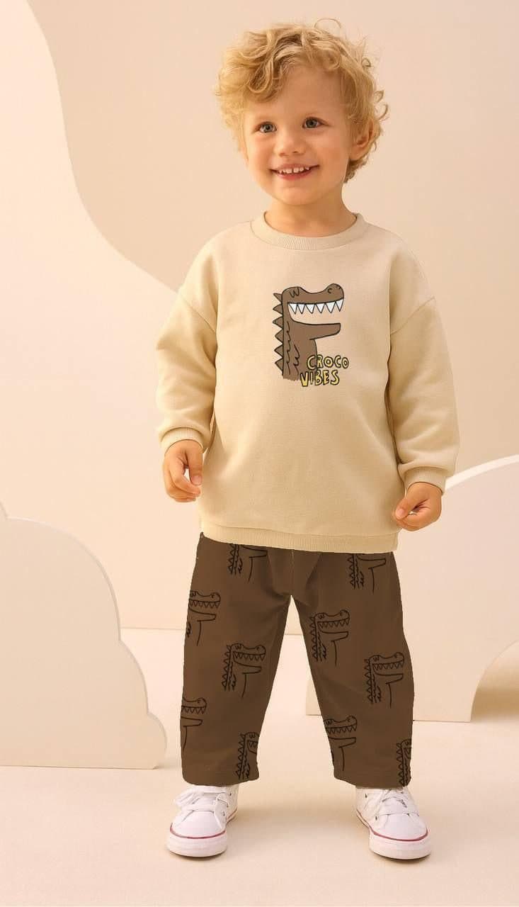 Erkek çocuk sweatshirt takım