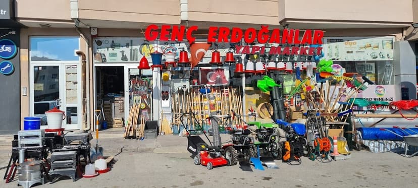 Genç Erdoğanlar dükkân görünümü