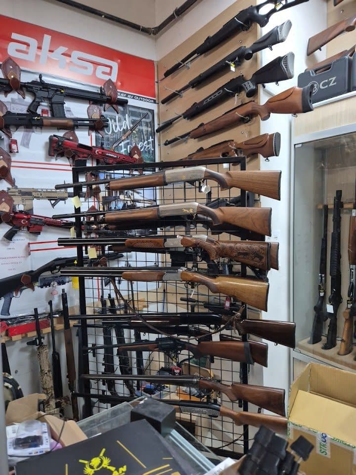 Av tüfekleri ve reyon içi görünüm