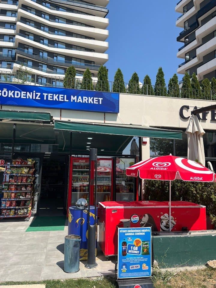 Gökdeniz Tekel Market dükkân cephesi