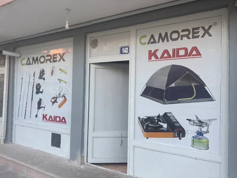 Camorex mağaza cephesi