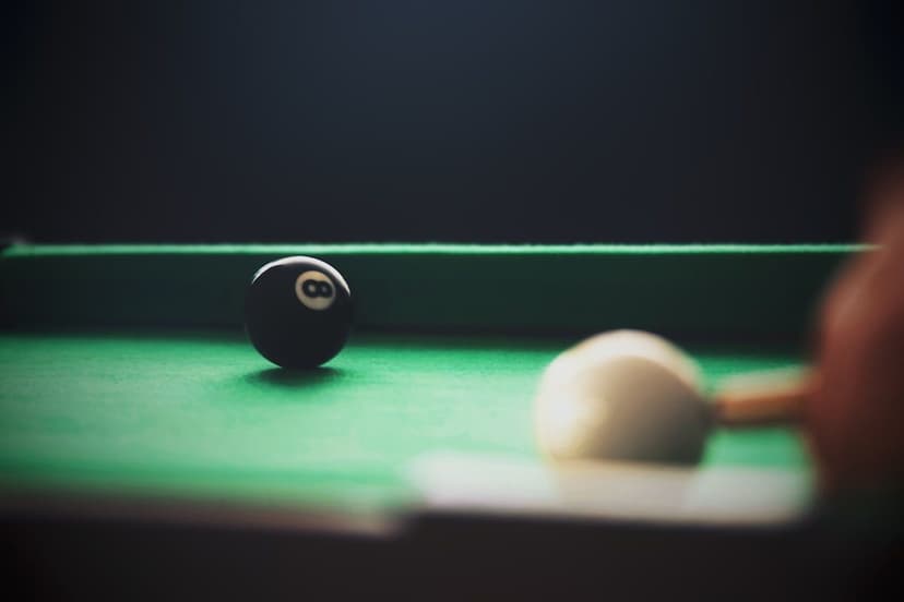Bilardo masasında vuruş (temsili görsel)