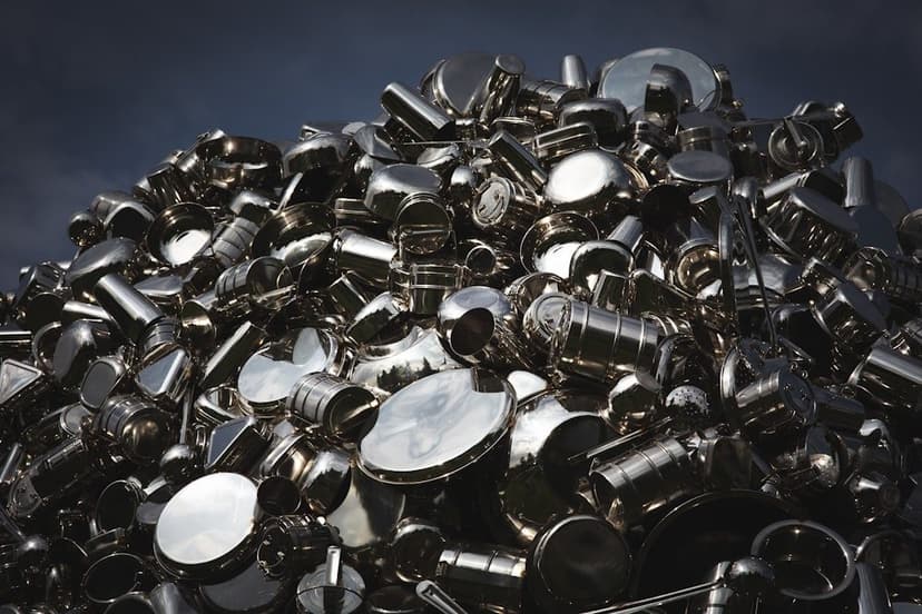 Geri dönüşüme hazır metal parçalar (temsili görsel)