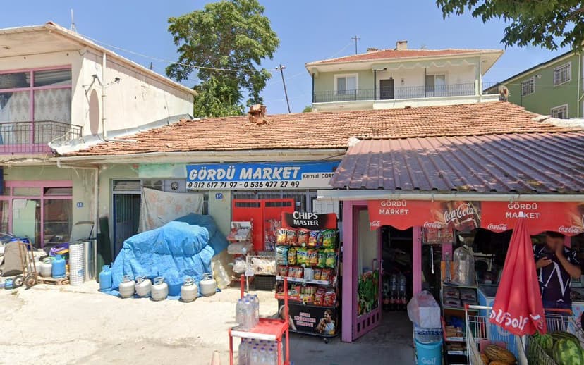 Gördü Market dükkân görünümü (Google Street View)