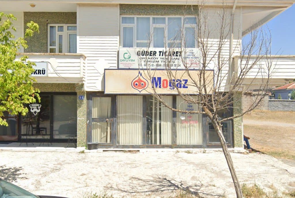 Güder Ticaret dükkân görünümü (Google Street View)