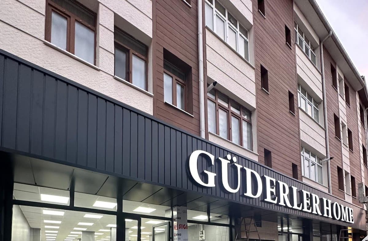 Güderler Home mağaza görünümü