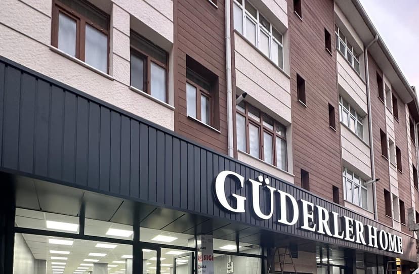 Güderler Home mağaza görünümü