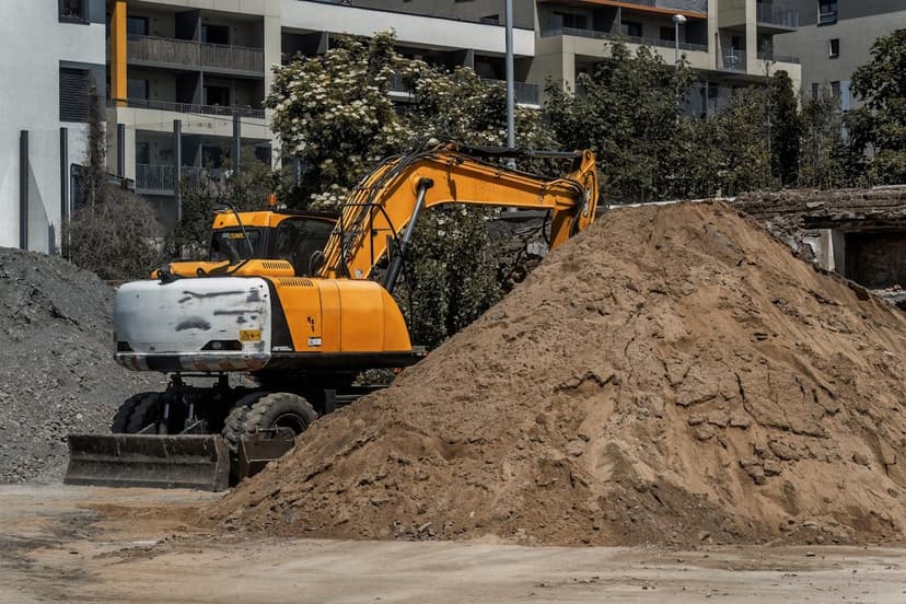 Şantiyede hafriyat çalışması (temsili görsel)