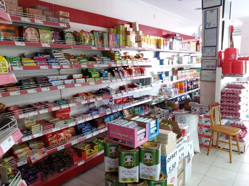 Market reyonları — temel gıda ürünleri