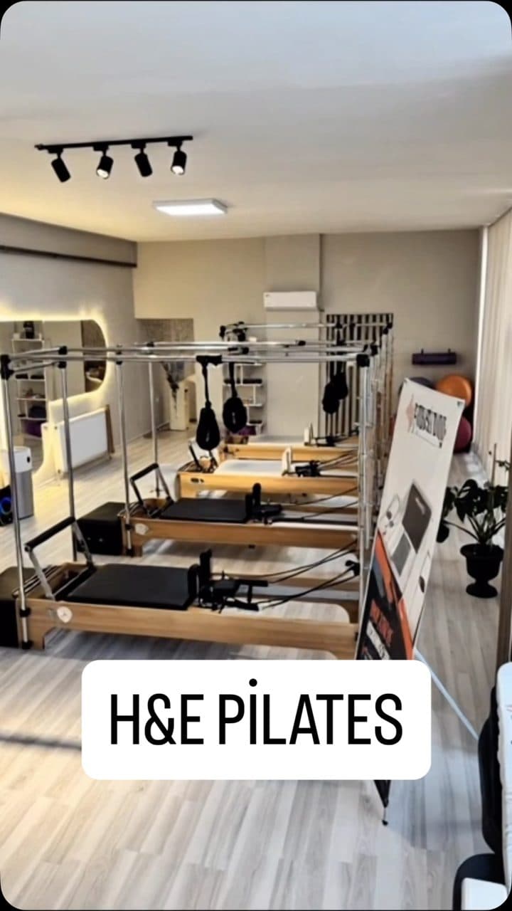 H&E Pilates stüdyo düzeni