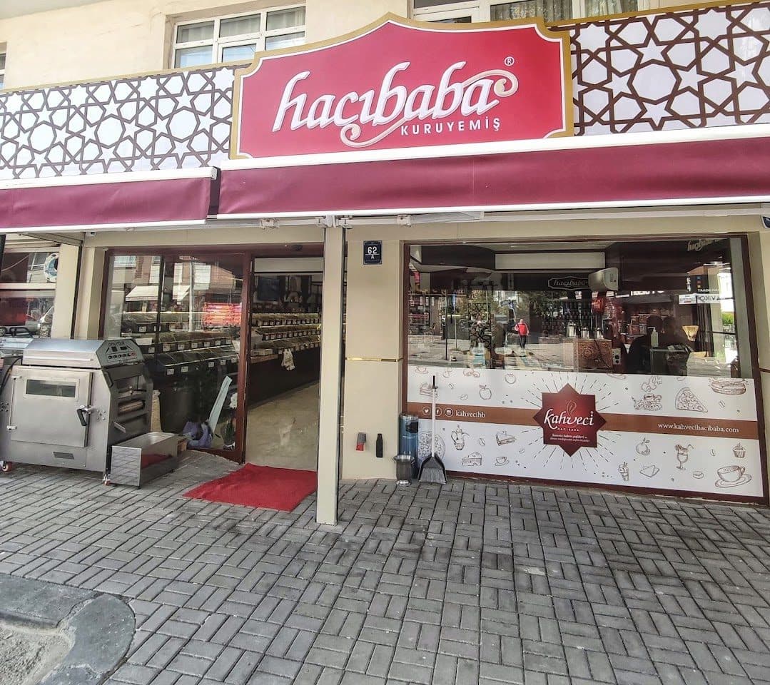 Hacıbaba Kuruyemiş Gölbaşı mağaza cephesi