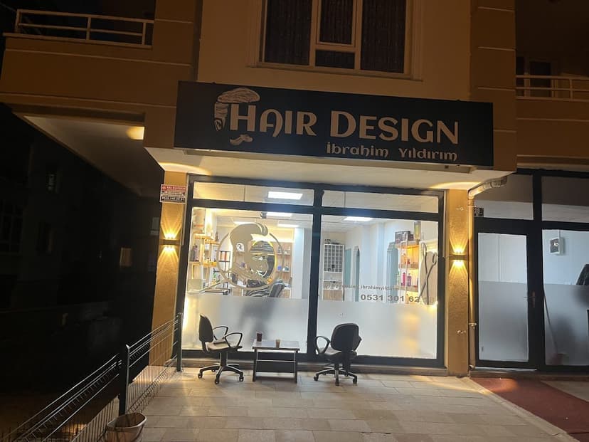 Hair Design İbrahim Yıldırım dükkân cephesi (Google Haritalar)