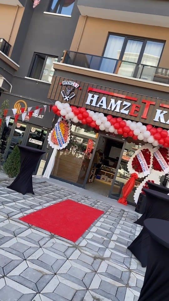 Hamzet Kasap mağaza cephesi