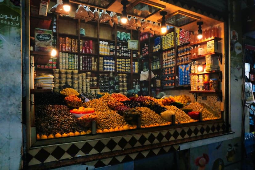 Kuruyemiş ve bakliyat reyonu (temsili görsel)