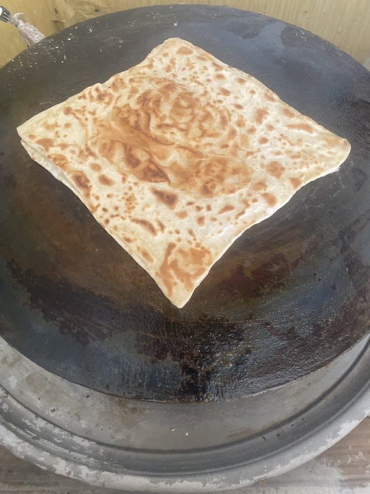 Sacda pişen gözleme (Google Haritalar)