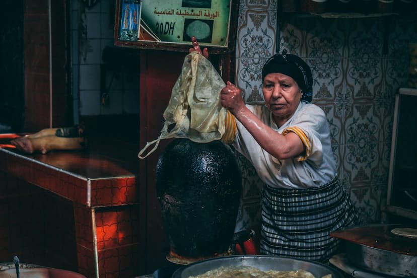 Elde yufka açımı (temsili görsel)