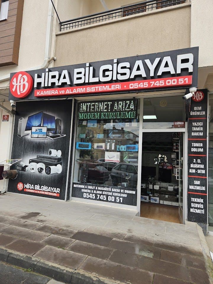 Hira Bilgisayar Kamera ve Alarm Sistemleri mağaza cephesi
