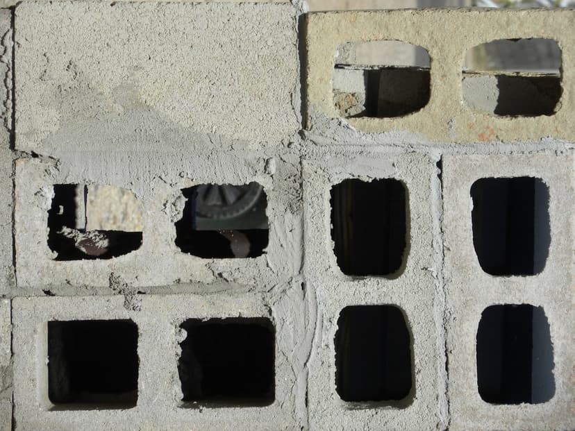 Beton briket yakın çekim (temsili görsel)