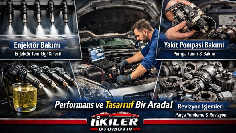 Enjektör bakımı ve yakıt pompası bakımı
