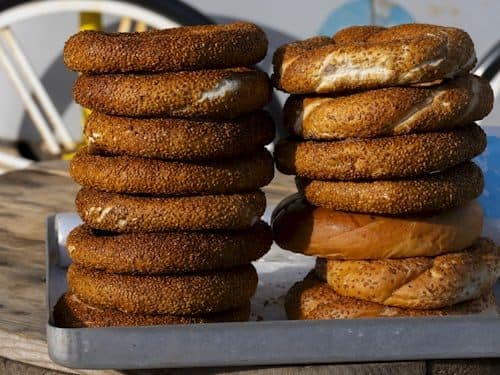Vitrinde simit istifi (temsili görsel)