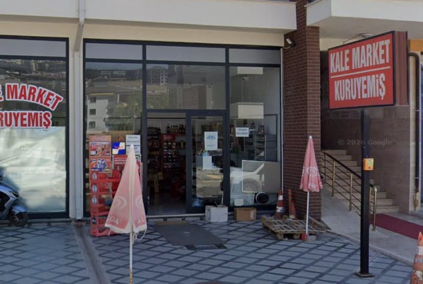 Kale Market Kuruyemiş dükkân cephesi (Google Street View)