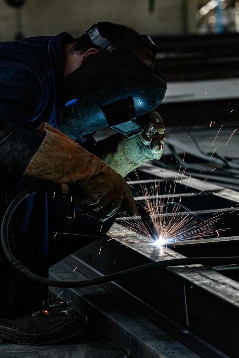 Kaynakçı iş başında (temsili görsel)