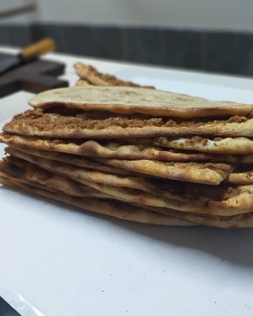 Kıymalı pide dilimleri (Instagram)