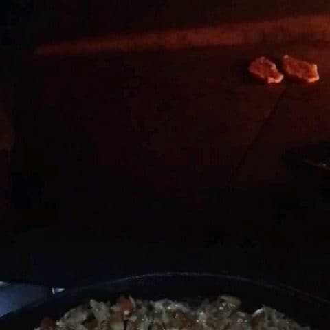 Geleneksel odun fırını ateşi (Instagram)