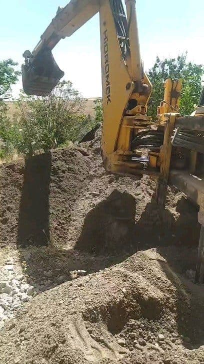 Kazı çalışması, hafriyat işi detayı