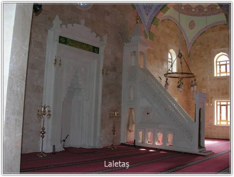 Cami içi mihrap ve minber işçiliği