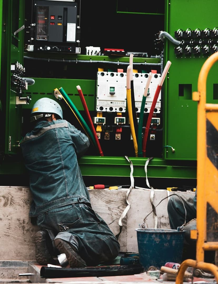 Teknik servis panel bakımı (temsili görsel)