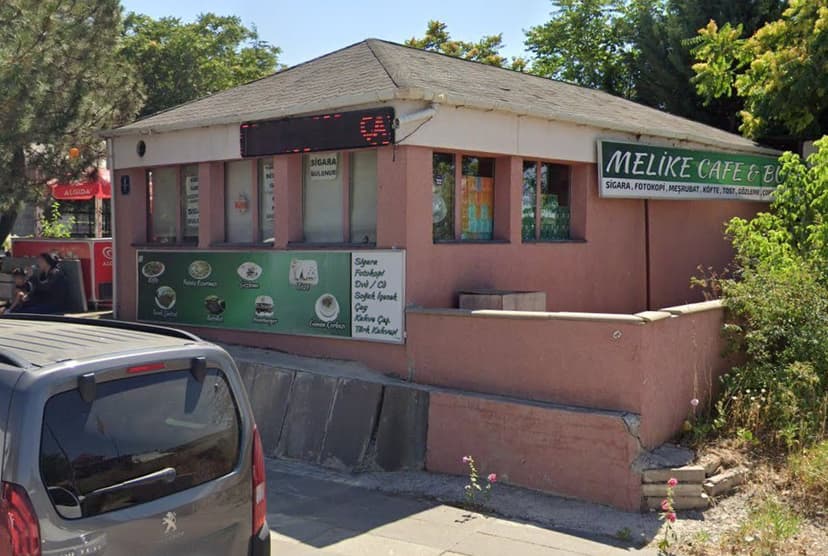 Melike Cafe & Büfe dükkân görünümü (Google Street View)