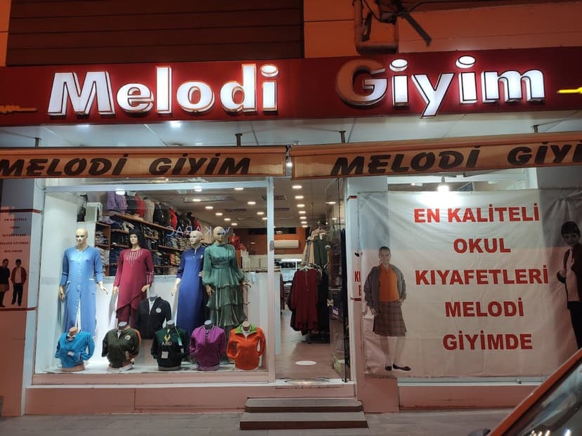 Melodi Giyim mağaza cephesi (Google Haritalar)
