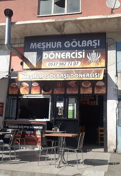 Meşhur Gölbaşı Dönercisi dükkân cephesi