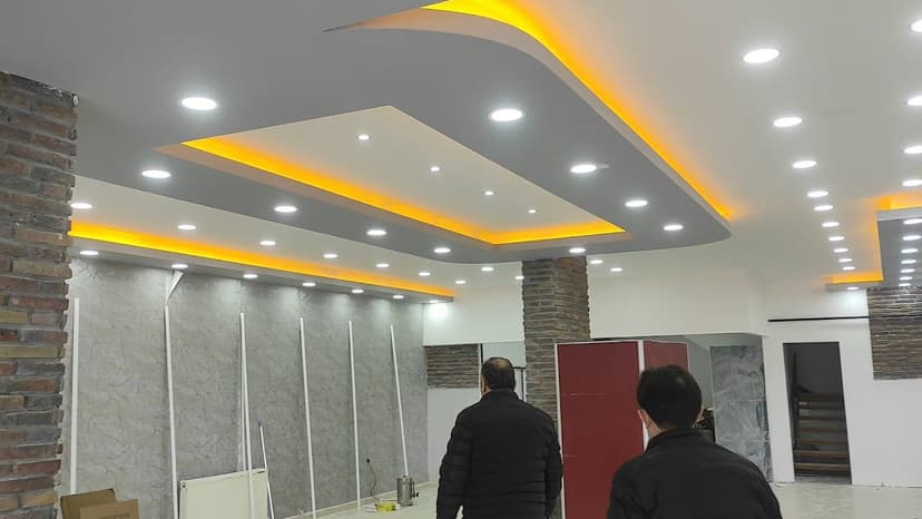 Aydınlatma showroom alanı