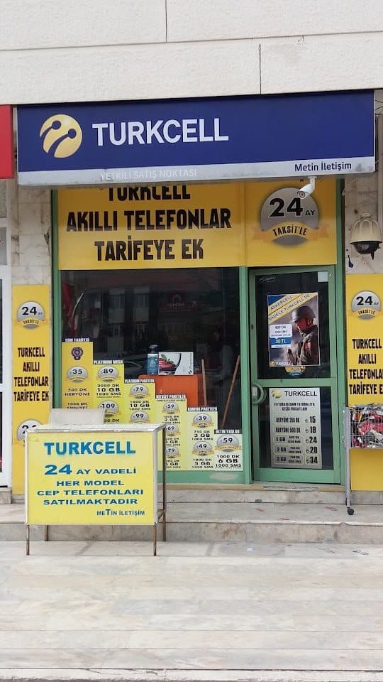 Metin İletişim Turkcell mağaza cephesi (Google Haritalar)