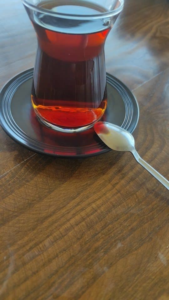 Çay eşliğinde mola