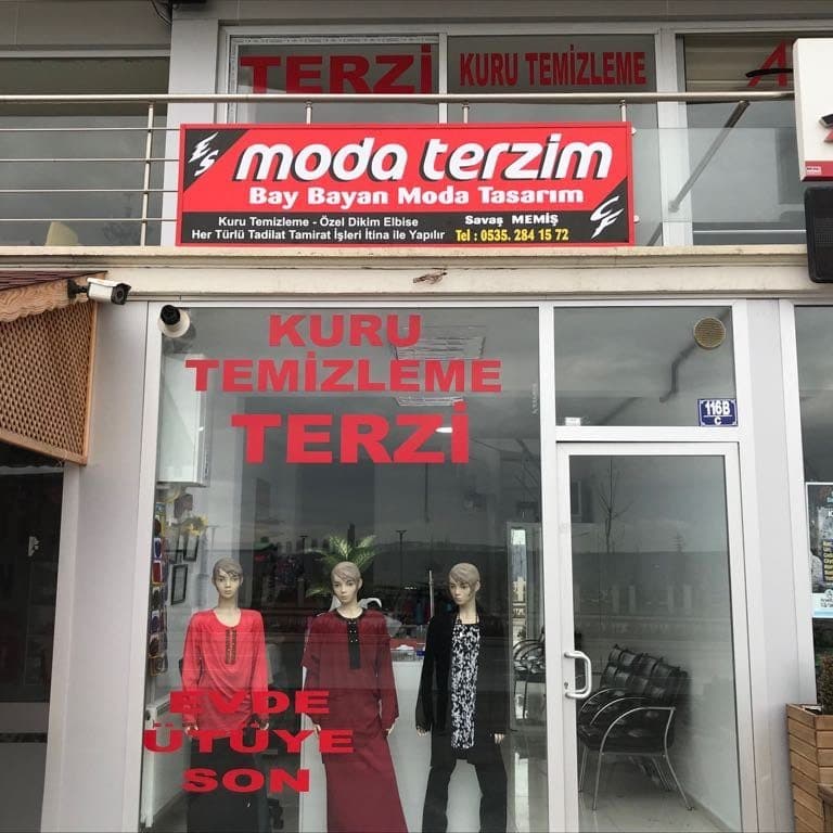 Moda Terzim dükkân cephesi (Instagram)