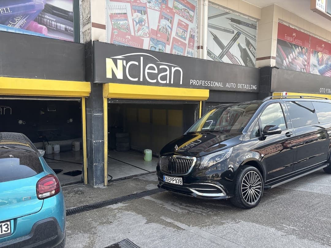 N'clean Oto Yıkama Detailing Merkezi dükkân görünümü